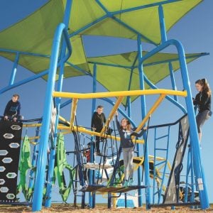  The Stadium Compact Obstacle Course for Schools and Parks